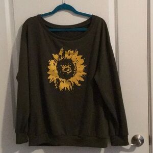 Sunflower Graphic Sweatshirt